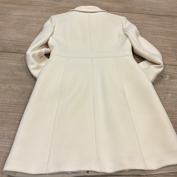 J Crew Lady Day Coat Ivory - Picture 4 of 4